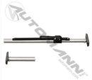 Barra de carga de acero con patas de 2.5" x 4", marca automann