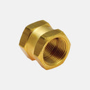 Camisa hembra de bronce de 1/2¨ npt marca Covalca