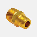 Niple reductor de bronce de 1/4" macho npt x 1/8" macho npt con cuadrante marca covalca 
PRECIOS NO INCLUYEN I.S.V.