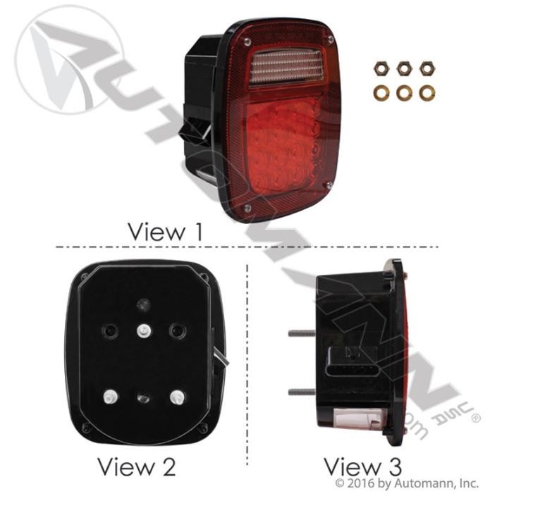 Stop cuadrado lado derecho de 2 peinetas led marca automann
PRECIOS NO INCLUYEN I.S.V.