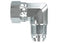 Adaptador de hierro hembra jic de 3/8" x macho jic de 3/8" en 90° marca tompkins