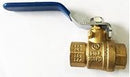 Válvula de hembra bronce cierre rápido de 1/2” marca tompkins