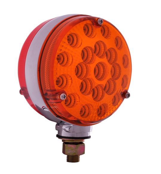 Lámpara redonda doble cara 42 led ambar/rojo de un tornillo, marca ktc
PRECIOS NO INCLUYEN I.S.V.