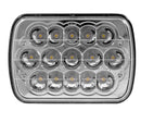 Lámpara óptica rectangular de 7" 15 led blanca 2700lm luz alta y baja con cables, marca ktc
PRECIOS NO INCLUYEN I.S.V.