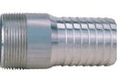 Pucho de hierro para manguera de 1 1/4" x 1 1/4" macho npt marca kuriyama coupling