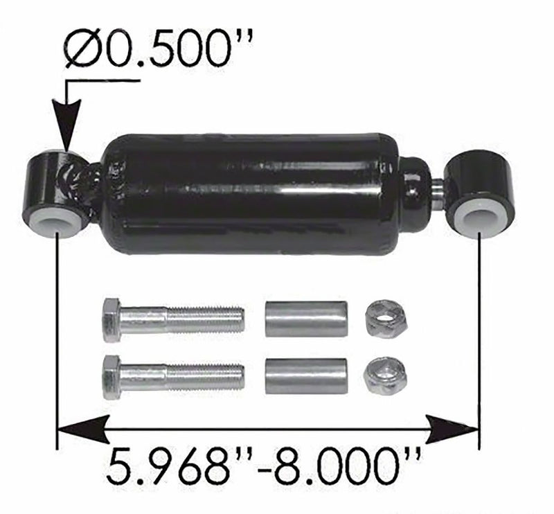 Amortiguador de asiento para inter 4300,4400, 7400, 7600 marca international