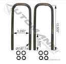 Juego de grapas. grapa de resorte 14”x 5 1/4”x 7/8” marca automann
PRECIOS NO INCLUYEN I.S.V.