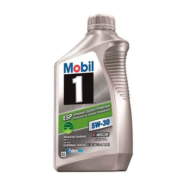 Cuarto de lubricante mobil 1 esp full sintetico para motor gasolina sae 5w30, api sn - mobil 1 esp 5w-30 / 5w30
PRECIOS NO INCLUYEN I.S.V.