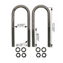 Juego de grapas. grapa de resorte de 12 1/4” x 4” x 7/8” marca automann