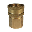 Acople o camisa rapida rosca hembra nptf 3/8”-18 de intercambio directo dqc serie e 2,700 psi (186 bar) -40°f - +250°f