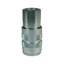 Acople o camisa rapida rosca nptf 3/8” hembra manual neumático serie f marca Dixon