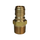 Punta rapida macho de intercambio directo dqc de latón rosca 3/8”-18 nptf serie e marca Dixon