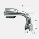 Acople hidráulico de 3/4" manguera de 1 y 2 malla a 3/4" oft 90* hembra plana marca covalca.
PRECIOS NO INCLUYEN I.S.V.