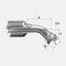 Acople hidráulico de 1/2" manguera de 1 y 2 malla a 1/2" jic hembra en 45° marca covalca 
PRECIOS NO INCLUYEN I.S.V.