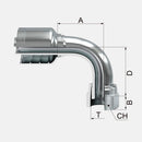 Acople hidráulico de 5/8" manguera de 4 malla a 5/8" hembra oft en 90° marca covalca
PRECIOS NO INCLUYEN I.S.V.