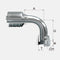 Acople pesado  4 mallas de 3/8¨ manguera por 3/8¨ asiento plano hembra 90* marca covalca.
PRECIOS NO INCLUYEN I.S.V.