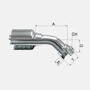 Acople hidráulico de 3/8" manguera de 1 y 2 malla a 3/8" jic hembra en 45° marca covalca
PRECIOS NO INCLUYEN I.S.V.