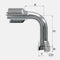 Acople hidráulico de 3/8" manguera de 1 y 2 malla a 3/8" hembra jic en 90° largo marca covalca
PRECIOS NO INCLUYEN I.S.V.