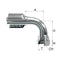 Acople hidráulico de 1/2" manguera de 1 y 2 malla a 5/8" hembra jic en 90° marca covalca
PRECIOS NO INCLUYEN I.S.V.