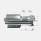 Acople hidráulico de 3/8" manguera de 1 y 2 malla a 3/8" hembra npt derecho marca covalca 
PRECIOS NO INCLUYEN I.S.V.