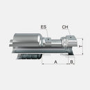 Acople hidráulico de 3/8" manguera de 1 y 2 malla a 1/2" oft  hembra derecho marca covalca
PRECIOS NO INCLUYEN I.S.V.