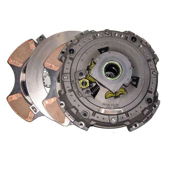 Prensa de clutch de 14" x 2" doble disco de 1150 libras torque (para volante plano) ajuste manual marca fleetrite