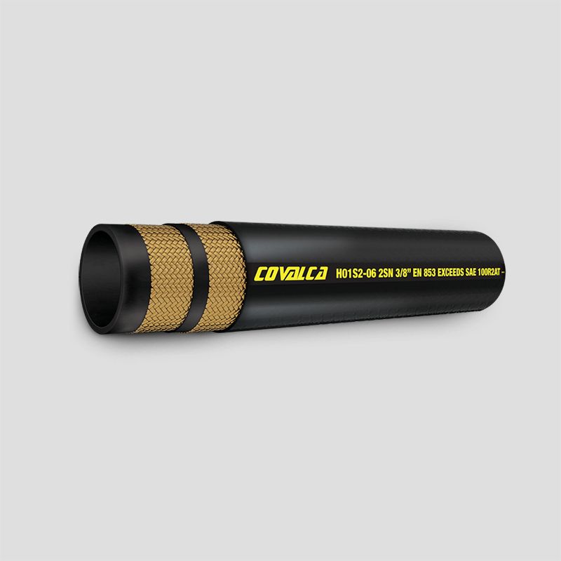 Manguera hidráulica de 3/8" de 2 malla (pulgadas) marca covalca 
PRECIOS NO INCLUYEN I.S.V.