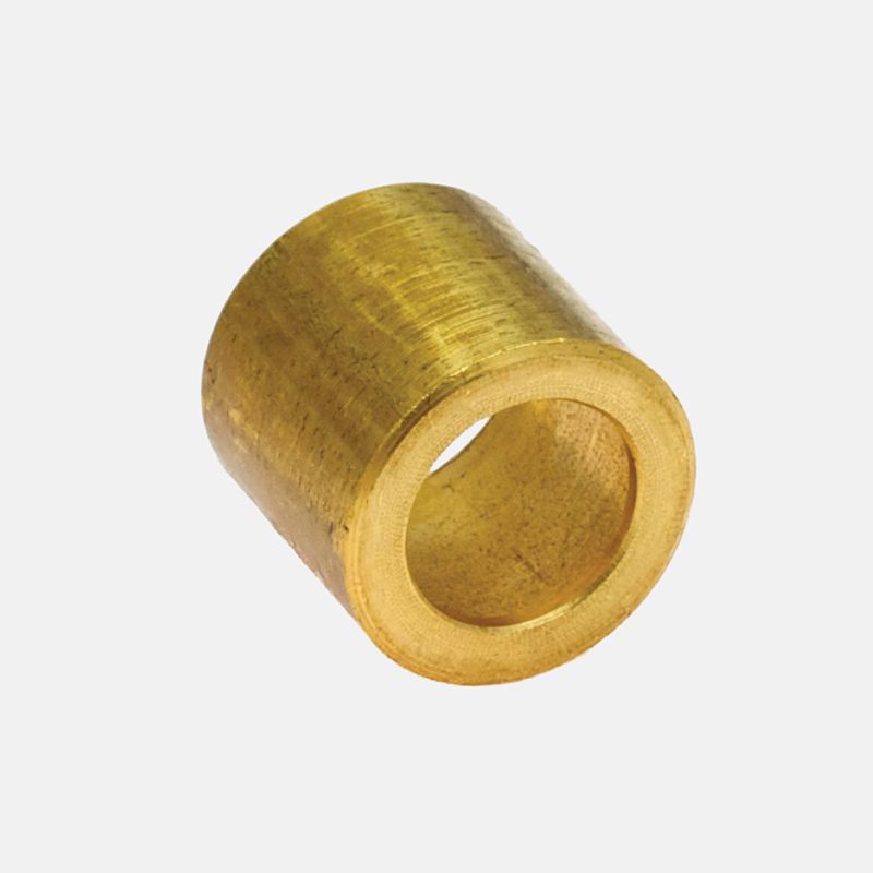 Adaptador de bronce de 1/2"para manguera de freno x 3/8" macho npt derecho marca covalca