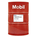 Barril de lubricante mobil para sistemas hidráulicos de circulación iso vg-68. teresstic 68