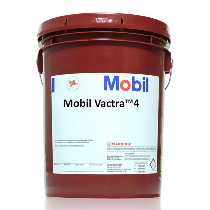 Cubeta de lubricante mobil para guías correderas horizontales en maquinas herramientas iso 220. vactra n 4. vactra