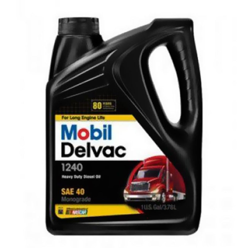 Mobil delvac 1240 aceite monogrado  sae 40 para motores diesel de servicio pesado.
PRECIOS NO INCLUYEN I.S.V.