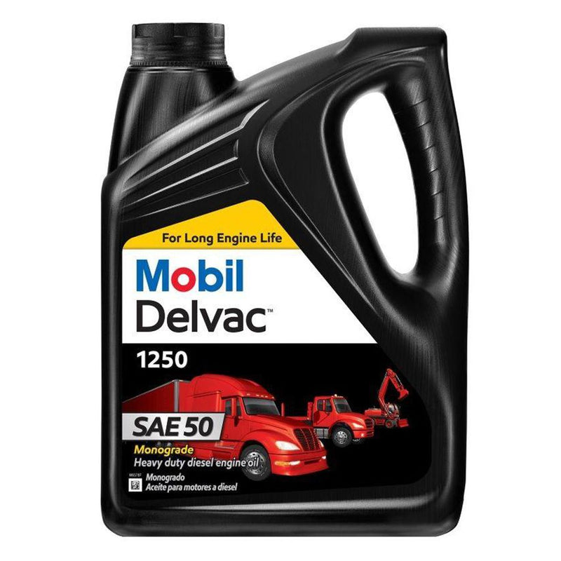 Mobil delvac 1250 aceite monogrado  sae 50 para motores diesel de servicio pesado.
PRECIOS NO INCLUYEN I.S.V.