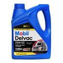 Galon de lubricante mobil de alto desempeño para motor diésel para transporte, minería, construcción, explotación de canteras, marítimas y agrícolas sae 25w50, api cf-4