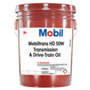 Mobiltrans hd 50, lubricante para transmisiones de eqiopo pesado. sae 50, especialmente aquellas que requieren de la categoria to-4