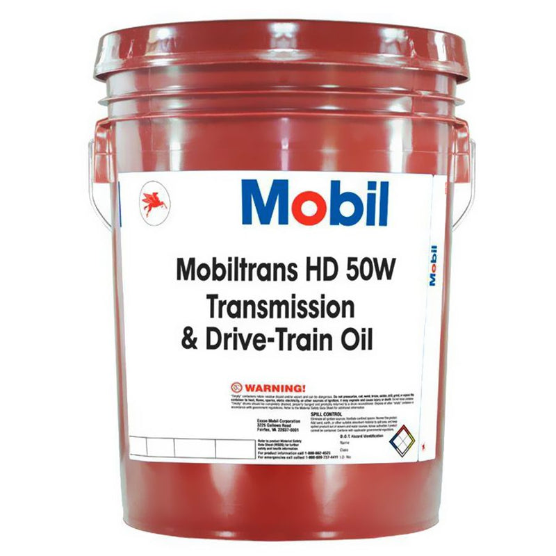 Mobiltrans hd 50, lubricante para transmisiones de eqiopo pesado. sae 50, especialmente aquellas que requieren de la categoria to-4