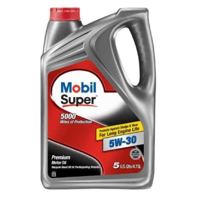 Mobil super 5w-30, lubricante tecnologia premium, para motores gasolina modernos y antiguos
PRECIOS NO INCLUYEN I.S.V.