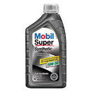 Mobil super synthetic 10w-30, aceite sintético para motores gasolina, garantiza protección contra el desgaste, la corrosión, excelente propiedades limpieza prologando la vida util de tu motor.
