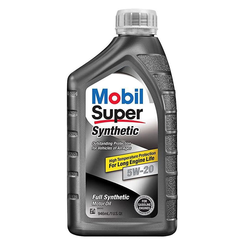 Mobil super synthetic 5w-20, aceite sintético para motores gasolina, garantiza protección contra el desgaste, la corrosión, excelente propiedades limpieza prologando la vida util de tu motor.
PRECIOS NO INCLUYEN I.S.V.