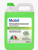 Mobil coolant conventional, es un refrigerante y anticongelante para servicio liviano, aplicable a cualquier tipo de vehiculo, sin importar su origen.