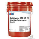 Mobil gear 600 xp 220, lubricante para engranajes de aplicaciones industriales, viscosidad iso 220 y con aditivos de extrema presion.